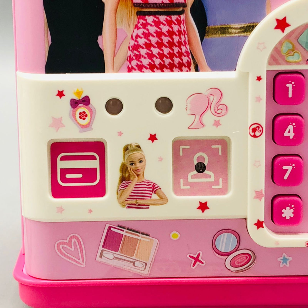 Barbie Fingerprint & Swipe Card Unlock Piggy Bank