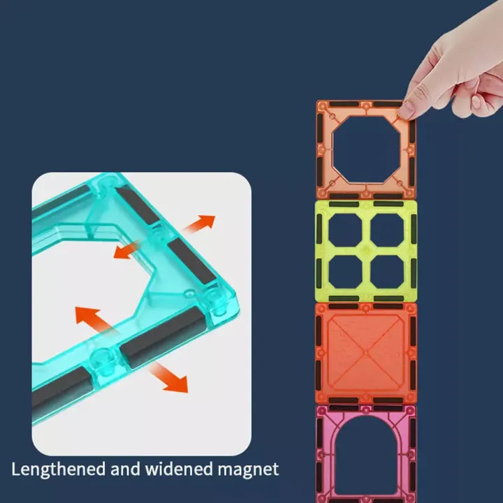 32Pcs DIY MagneticTiles Building Blocks