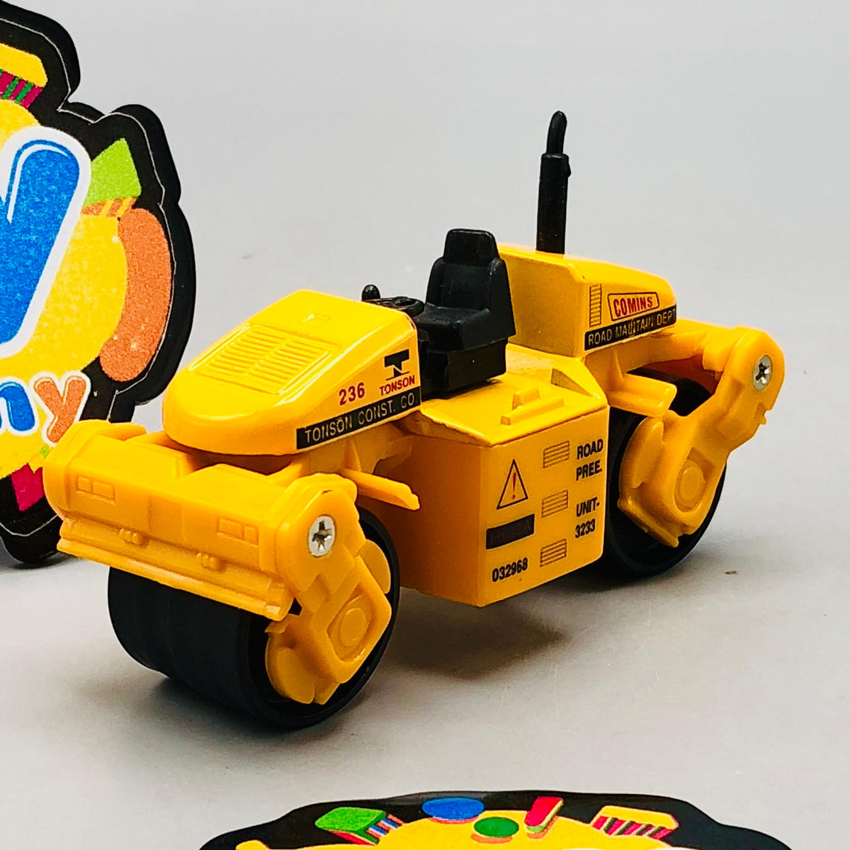4Pcs Mini Diecast Construction Vehicles