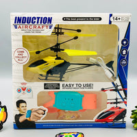 Watch Control & Infrared Induction Helicopter With Cool Lights