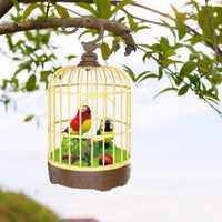 Electric Beautiful Parrot Cage With Chirping Music