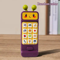 Robot Shaped Kids Musical Puzzle Mobile Phone
