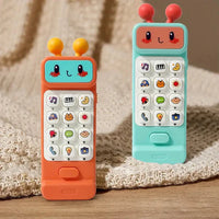 Robot Shaped Kids Musical Puzzle Mobile Phone
