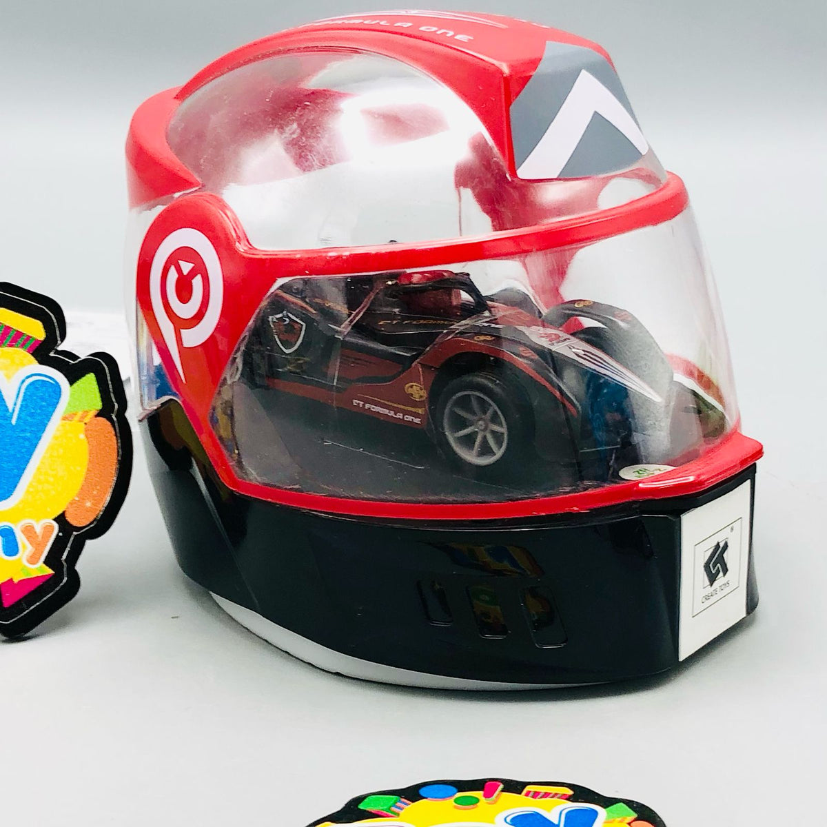 Remote Control Mini Helmet F1 Racing Car