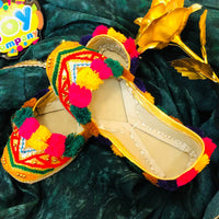 Thumbnail for Hand-Made Multani Cultural Khussa For Girls