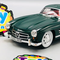 1:24 Diecast Benz 300SL Model Car - Without Smoke