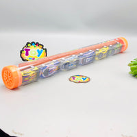6Pcs Mini Pullback Cars With Road Map