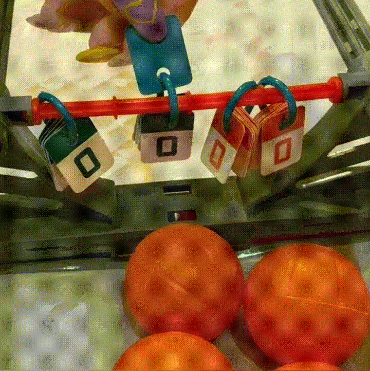 2 Players Basket Ball Finger Shooting Table Top Game