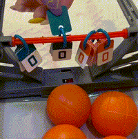 2 Players Basket Ball Finger Shooting Table Top Game