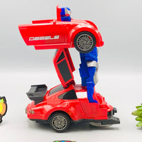 Electric Deformation Classic Spray Car With Light & Sound