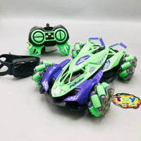 Remote & Watch Controlled Stunt Spray Car