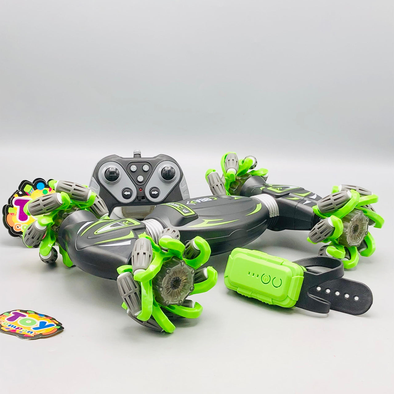 2.4GHz Remote & Watch Control Laser Stunt Car