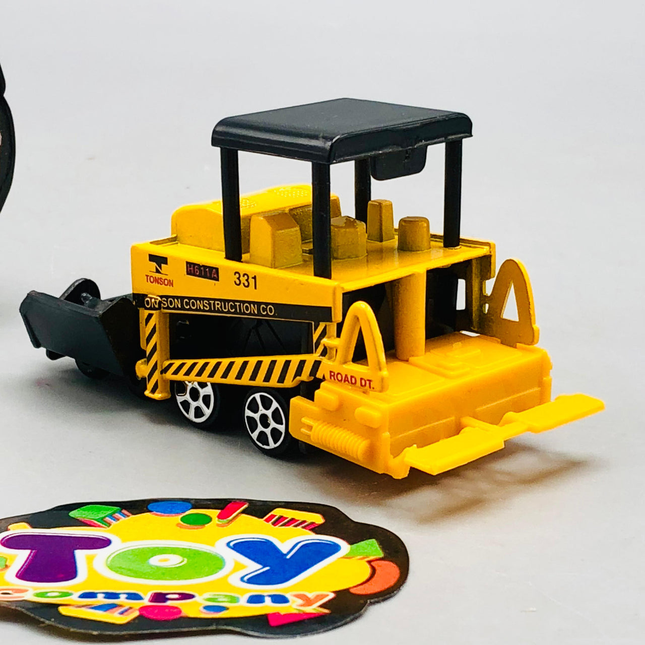 4Pcs Mini Diecast Construction Vehicles