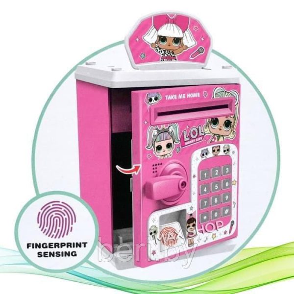 L.O.L. Fingerprint Piggy Bank With Light & Sound