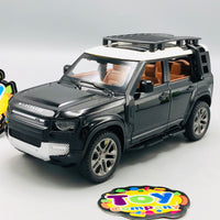 1:22 RC Diecast Land Rover Defender Model Car With Smoke