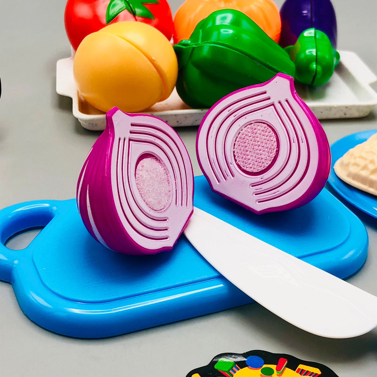 11Pcs Pretend Play Vegetable Cutting Set