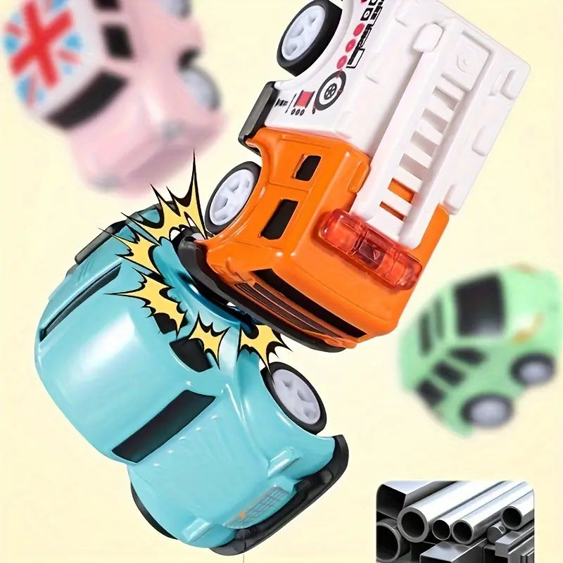 6Pcs Mini Alloy Pullback Cars - Assortment