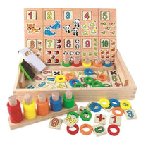 Wooden Donuts Number-Crunching Board