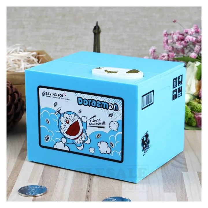 Doraemon Money Box Coin Saving Pot