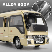1:32 Diecast Toyota Coaster Bus Model