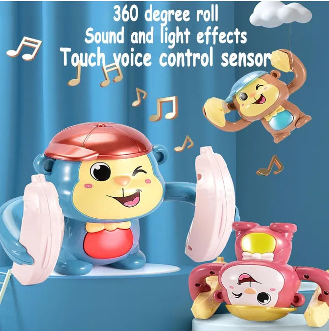 Electric Rolling Flip & Touch Control Monkey