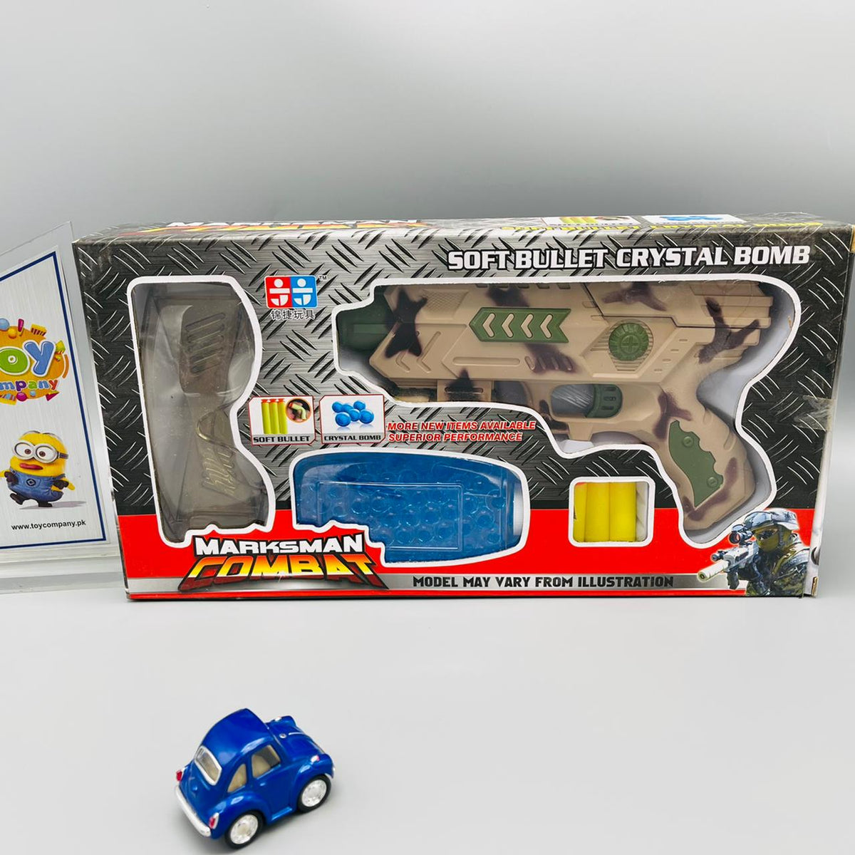 Army Soft Bullet Gun with Safety Goggles