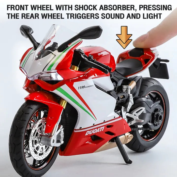 1:12 Diecast Ducati 1199 Model Bike
