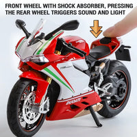 1:12 Diecast Ducati 1199 Model Bike
