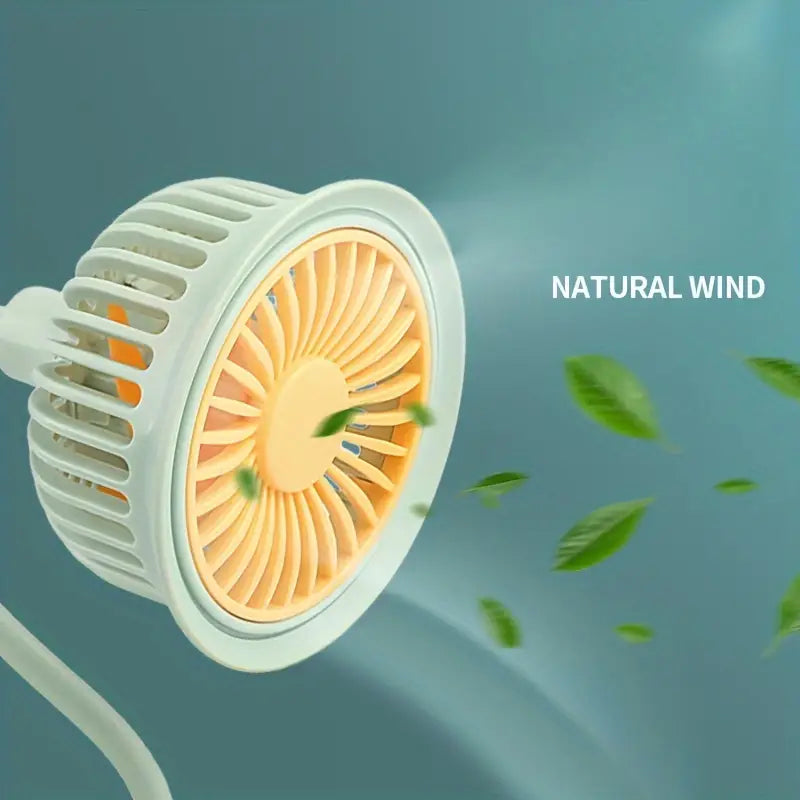 Rechargeable Clip Type Desktop Fan