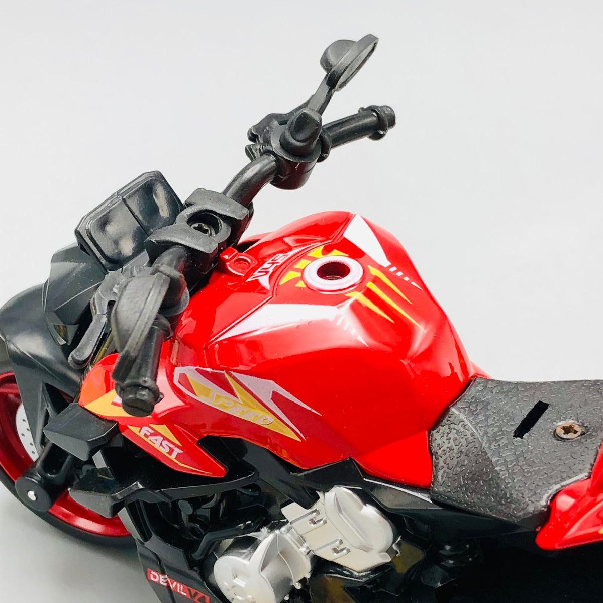 1:12 Diecast Storm Riders Racing Model Bike