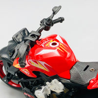 1:12 Diecast Storm Riders Racing Model Bike