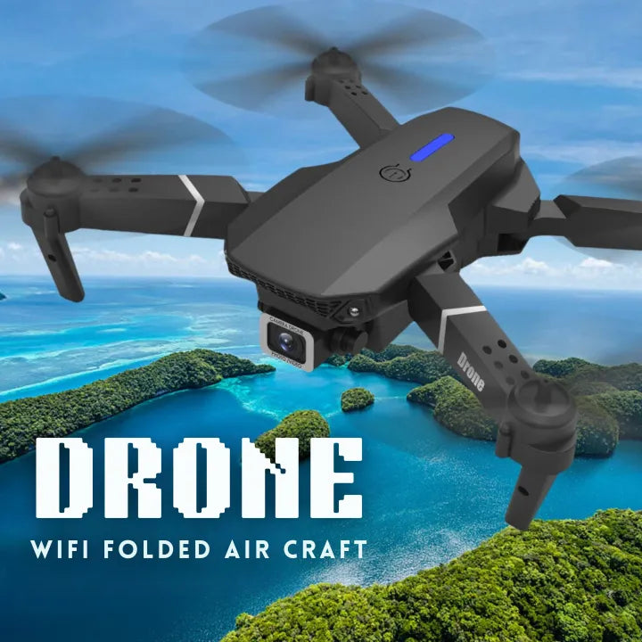 2.4GHz RC E88 Version 2 HD Camera Drone