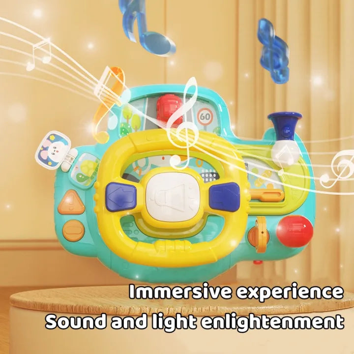 Huanger Musical Steering Wheel With Light & Music