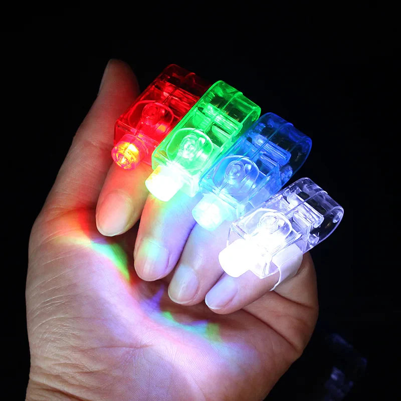 4Pcs Finger Projector Laser Beam Toy