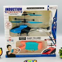 Watch Control & Infrared Induction Helicopter With Cool Lights