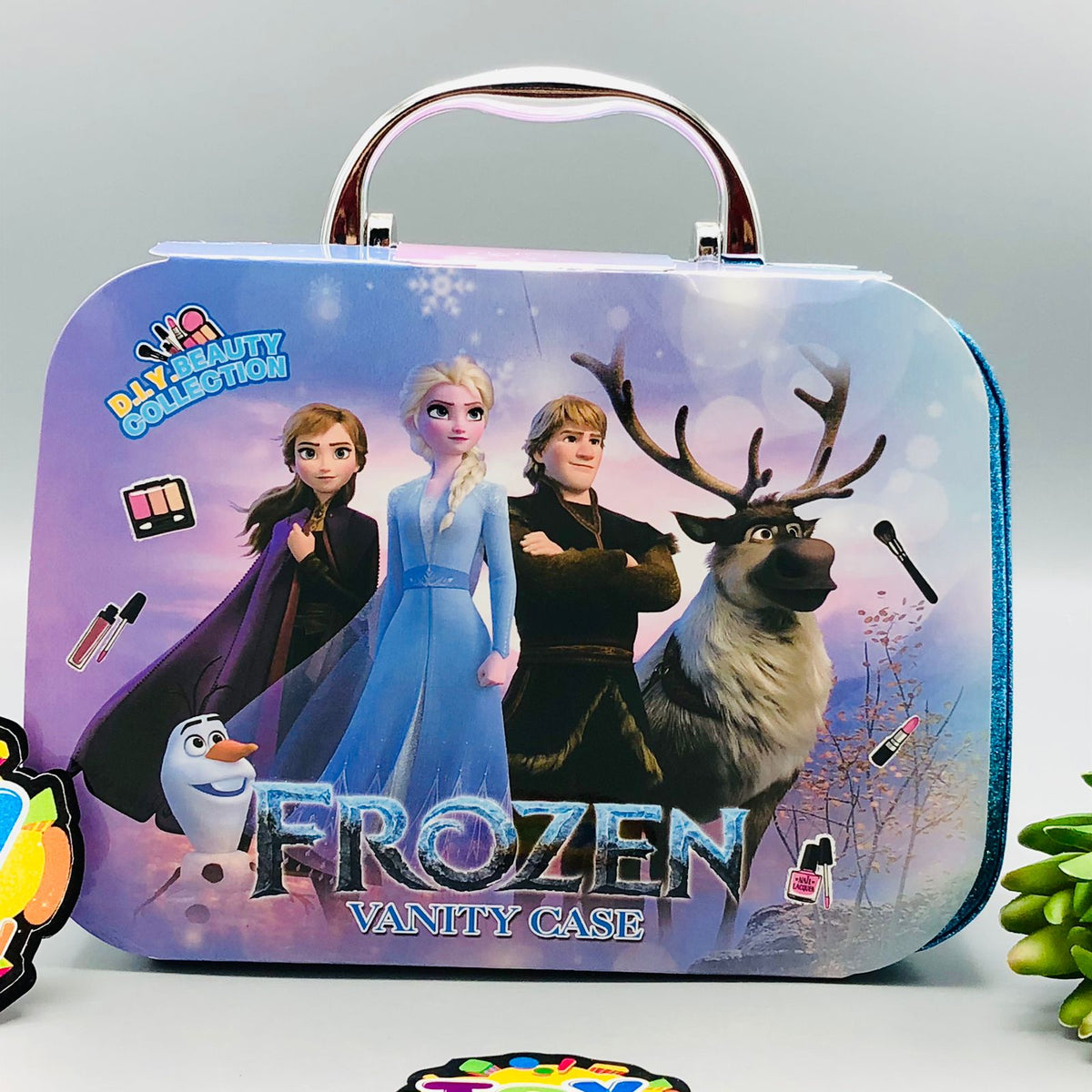 19Pcs Frozen Realistic Fashion Girl Makeup Bag