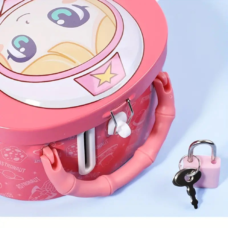 Astronaut Themed Kids Coin Saving Box
