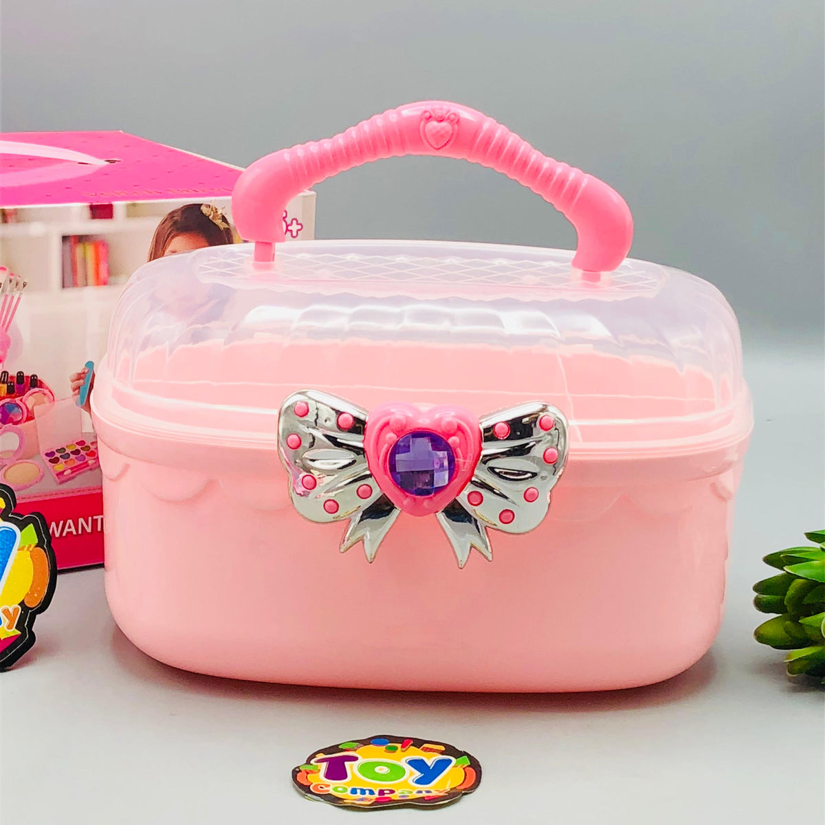 Realistic Girls Princess Makeup With Storage Box