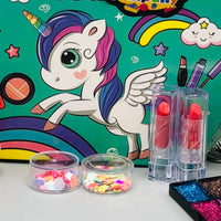 15Pcs Unicorn Realistic Makeup Bag