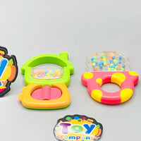 6Pcs Premium Baby Rattles Set