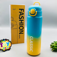 680ml Classic Dual Color Stainless Steel Water Bottle