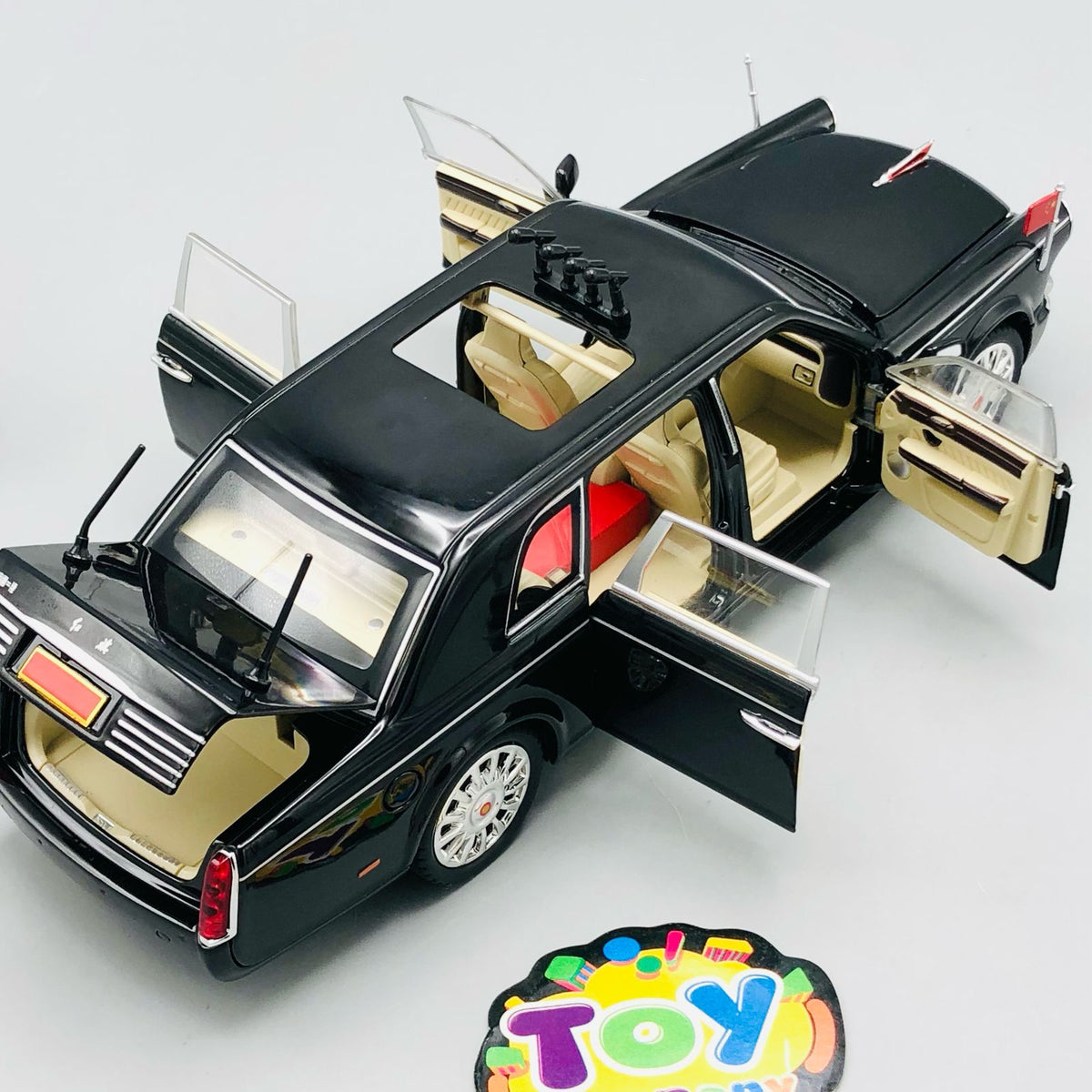 1:24 Diecast HongQi L9 Luxury Limousine Model - Without Box