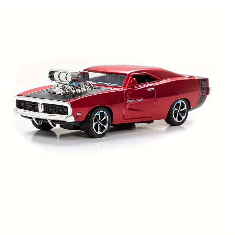 1:32 Diecast Pullback Super Racer Car Model - Assortment