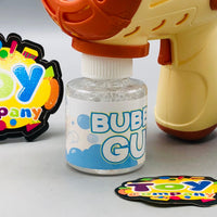 6 Holes Battery Operated Chick Colorful Bubble Gun