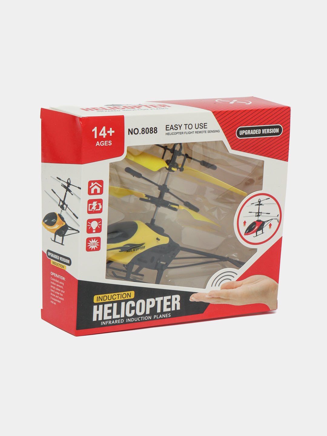 Infrared Induction Flying Helicopter With USB Cable