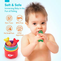 Montessori Pretend Play Cloth Fishing Set