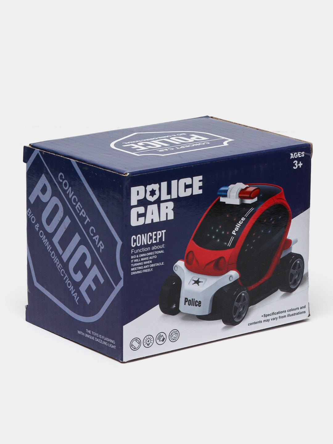 Electric Police Concept Car With Light & Sound