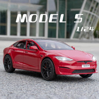 1:24 Diecast Tesla Model S Car