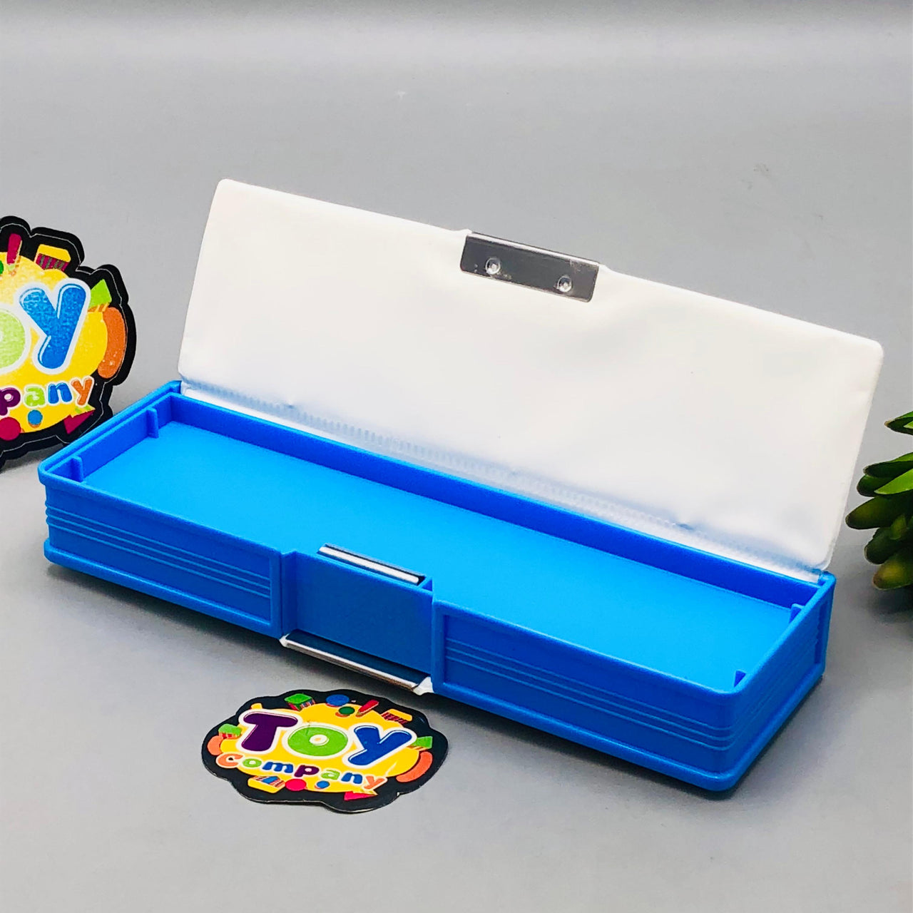 Mini Hero Themed Double-Sided Geometry Box - Blue