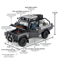1:24 Diecast Land Rover Defender 110 Off-Road Model